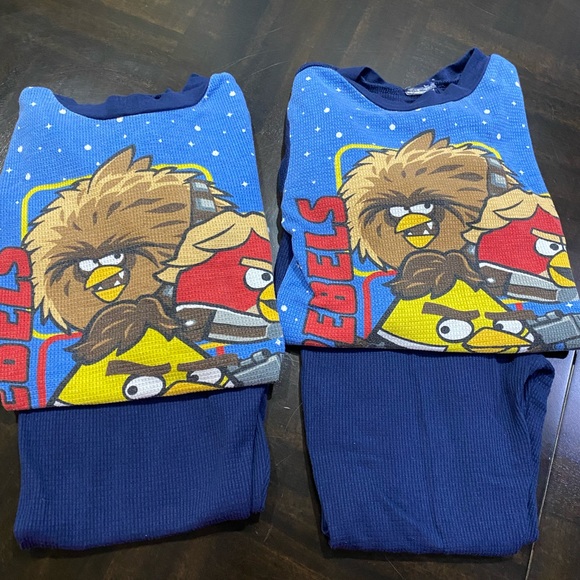 2- Set of Pajamas Angry Birds Star Wars Size Boys 10 - Picture 8 of 15